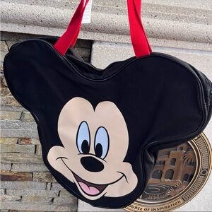 Disney Mickey Mouse Face BIG Tote Bag